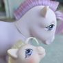 Blossom and Baby Original Pose CF MLP G1 My Little Pony 1982 Image 2