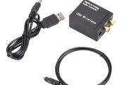 Bluetooth Digital to Analog Audio Converter Adapter For TV Amplifier Decoder Optical Fiber Coaxial Signal to Analog DAC Spdif