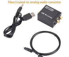 Bluetooth Digital to Analog Audio Converter Adapter For TV Amplifier Decoder Optical Fiber Coaxial Signal to Analog DAC Spdif