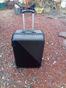 Large hard shell suitcase