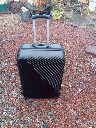 Large hard shell suitcase