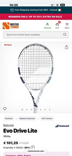 Babolat Evo Drive Lite