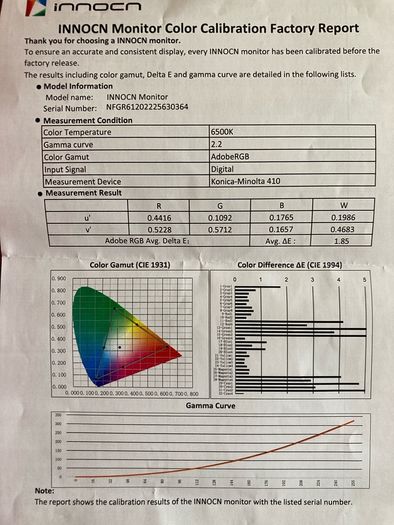 40 inch 2k 144hz IPs-ads thunderbolt monitor