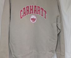 Carhartt WIP Berkeley Sweatshirt Beige Mens M Work In Progress Crewneck