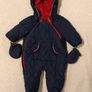 Waterproof Fleece lined hooded SnowSuit & Mitten set Image 6