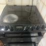 Zanussi 60cm Electric Cooker with Double Oven & Ceramic Hob - Black Image 2