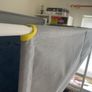 IKEA Bunk bed white and gray with foam mattress Image 5