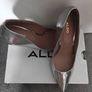 Brand New Silver Aldo Heels size 5 Image 3
