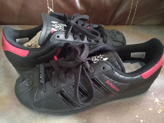 Adidas Superstar Star Wars Darth Vader Trainers Very Very Rare New Boxed