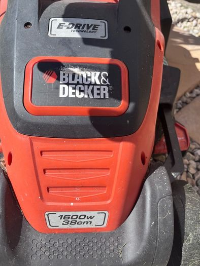 Electric Black and Decker lawnmower