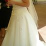 A-Line Wedding Dress with beautiful beading & embroidery Image 7