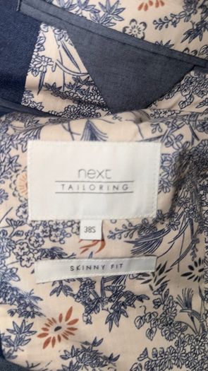 Men's Suits set, Next.ie tailoring skinny fit 38S