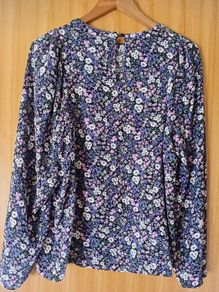 M&S Foral Blouse