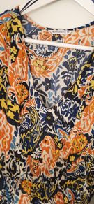 ENCUENTRO multi colour layered with gold metallic threading Sz M (Fit 12-14UK)