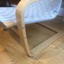 Vintage Ltd Ed Chair with Leather Headrest and Woven Seat IKEA Image 3