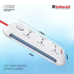 Extension chord with universal sockets