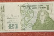 Irish One Pound Note - Series B