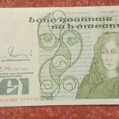 Irish One Pound Note - Series B
