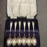 Set of 6 sterling silver Teaspoons Birmingham 1930 77.6g Image 2
