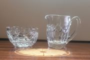 Waterford Crystal Milk Jug &amp; Sugar Bowl