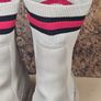 Womens Tommy Hilfiger Tamy Higher 2a Chelsea Boots Beige Cream Size Uk 7 Eu 41 Image 7