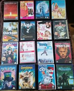 16 DVD Movies - Classification PG