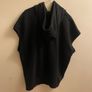Black sleeveless hoody (large) Image 3