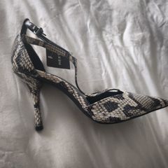 snake print shoes