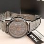 BOSS by Hugo Boss Grey Steel Olive Green Dial Solar-Chronograph Men's Watch - 1514034 Image 3