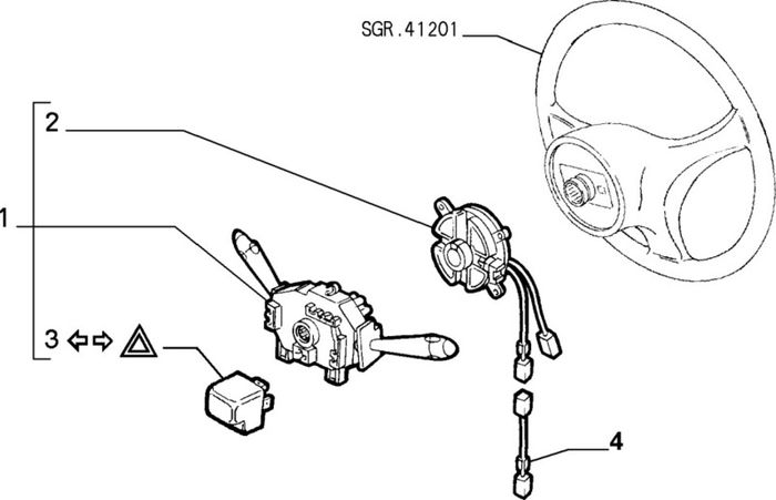 Clock Spring (Fiat Bravo Brava)