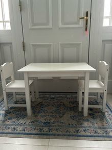 Ikea Sundvik children's table & chairs