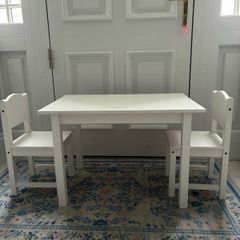 Ikea Sundvik children's table & chairs