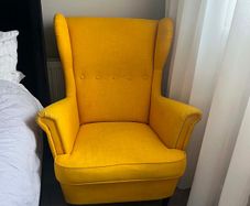 Yellow armchair