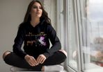 Me before coffee and me after coffee horse unicorn Hoodie