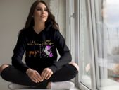 Me before coffee and me after coffee horse unicorn Hoodie