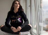 main image for ad Me before coffee and me after coffee horse unicorn Hoodie