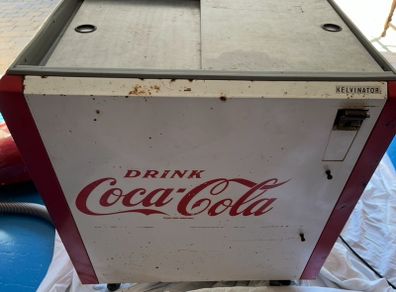 Coca Cola Kelvinator Cooler Fridge 70's # 1