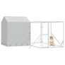 Outdoor Dog Kennel with Roof Image 3