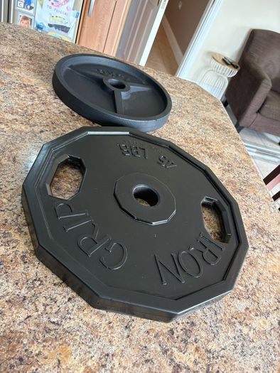 Olympic Plates (1 X 15kg, 1 X 20kg)