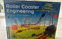 Roller coaster engineering building game