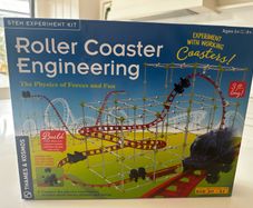 Roller coaster engineering building game