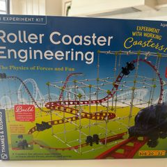 Roller coaster engineering building game