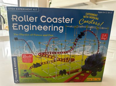 Roller coaster engineering building game
