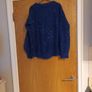 Next Blue With Silver  Sequins Jumper.  S. S- 12. B.N.W.T. Image 4