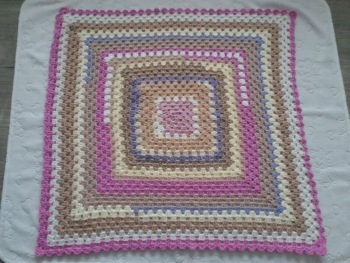 Handmade baby blanket