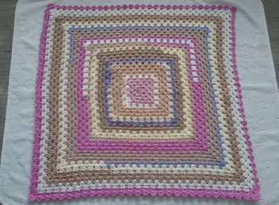 Handmade baby blanket