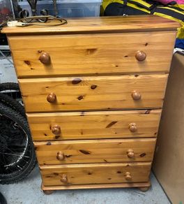 Solid Pine Chest of Drawers