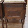 Pair of Antique French Oak Bedside Cabinets Image 2