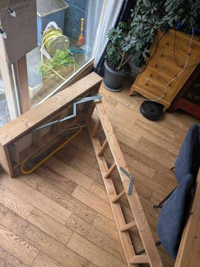 attic stairs