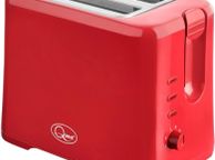 main image for ad Quest Red Two Slice Toasters 870 Watts Reheat/ Cancel / Defrost/ Variable Browning Settings All New Stock Boxed Fully Guaranteed Price 20 Inc vat